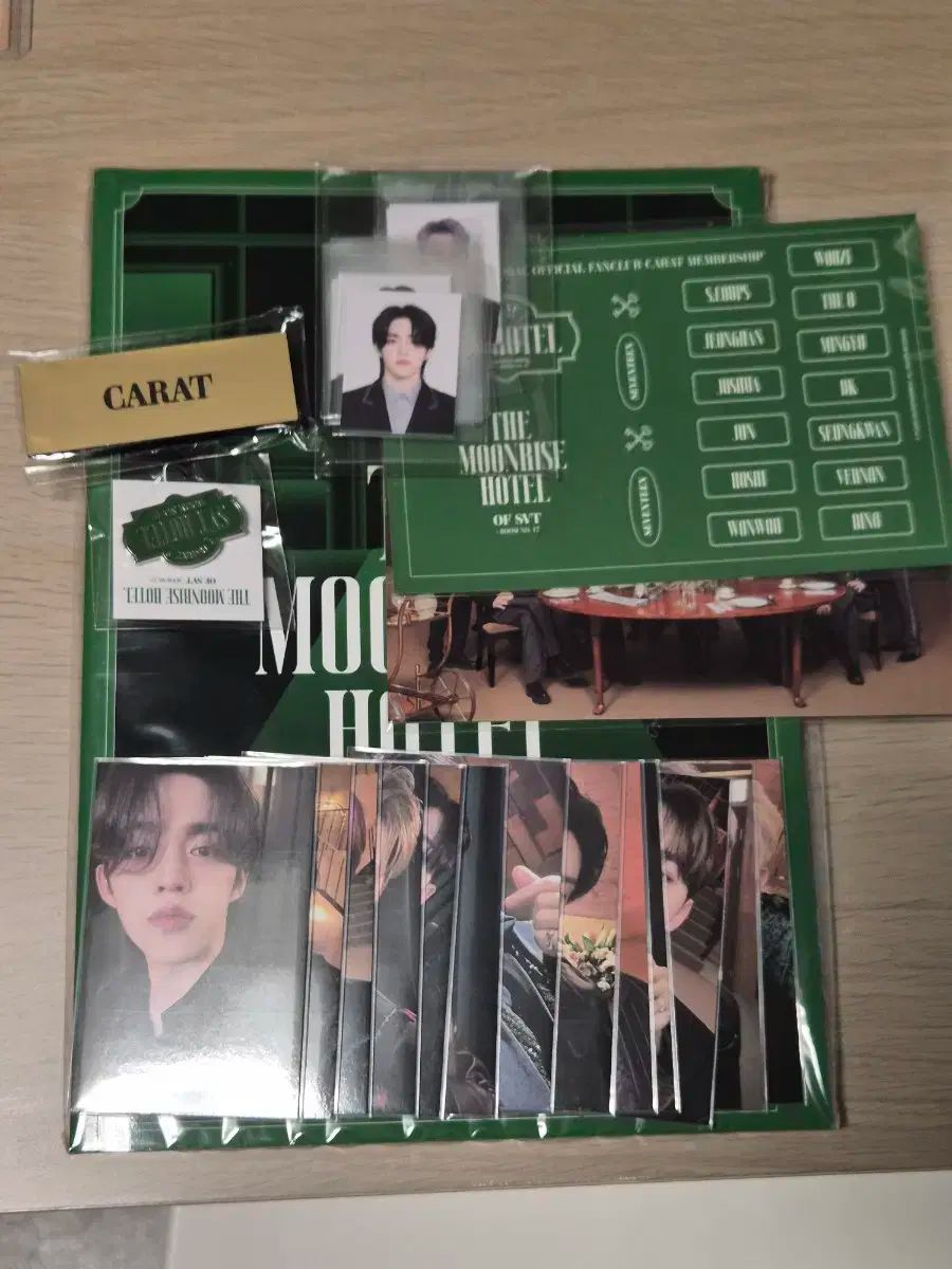 SEVENTEEN(セブンティーン・セブチ) メンバーシップ キット KIT 付属品