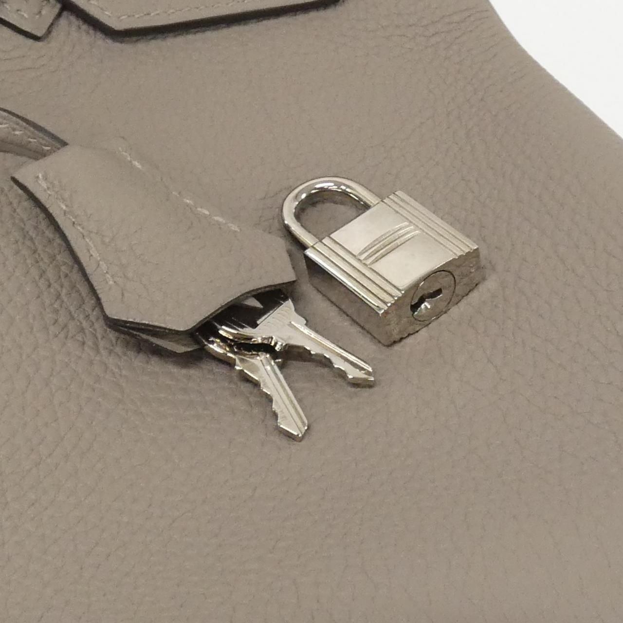 エルメス ハンドバッグ バーキン35 トゴ グレー 中古 エルメス HERMES