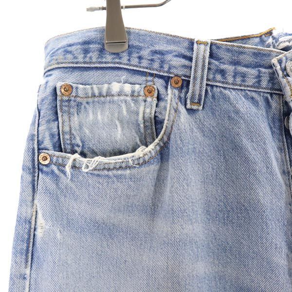 リーバイス 90s USA製 501 クロップド デニムパンツ w34 Levi