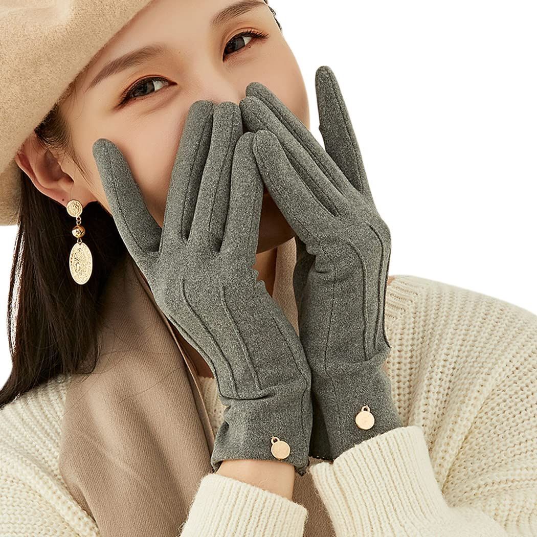 まもなく終了 手袋 レディース 防寒手袋 秋冬 上質なドラロン素材 装着感重視 2本指出し設計 タッチパネル操作楽々 防寒 保温 防風 防寒グローブ軽量 レディース PIROXIS 冬手袋 クリスマスギフト 通勤 通学 女性