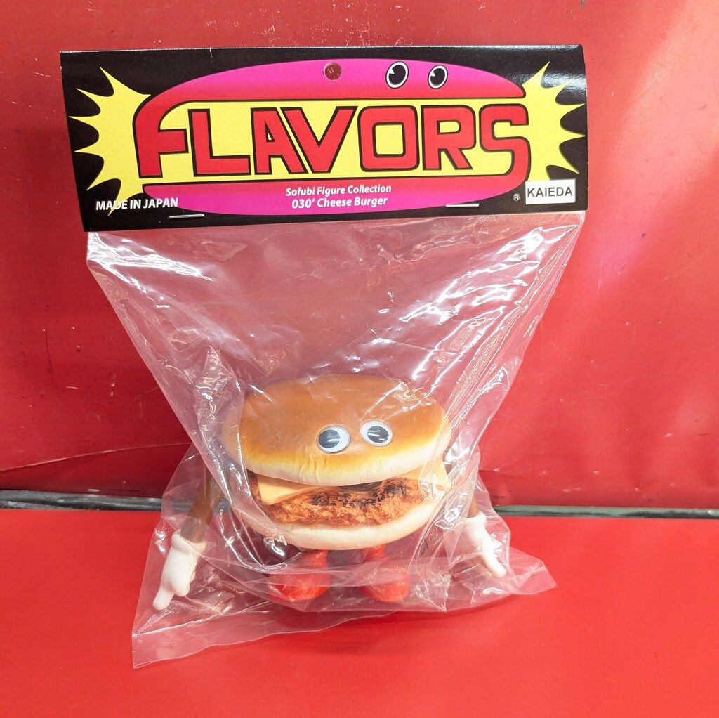 【新品未開封】フレーバーズ 　KAIEDA 　ソフト　チーズバーガー チーズバーガー フレーバーズ FLAVORS KAIEDA