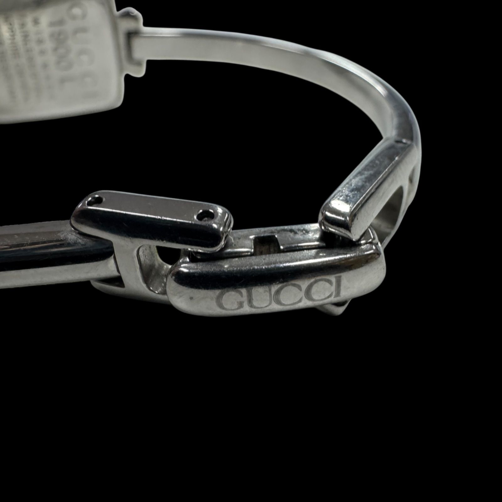 稼働 美品 GUCCI グッチ 1900L バングルウォッチ クォーツ レディース