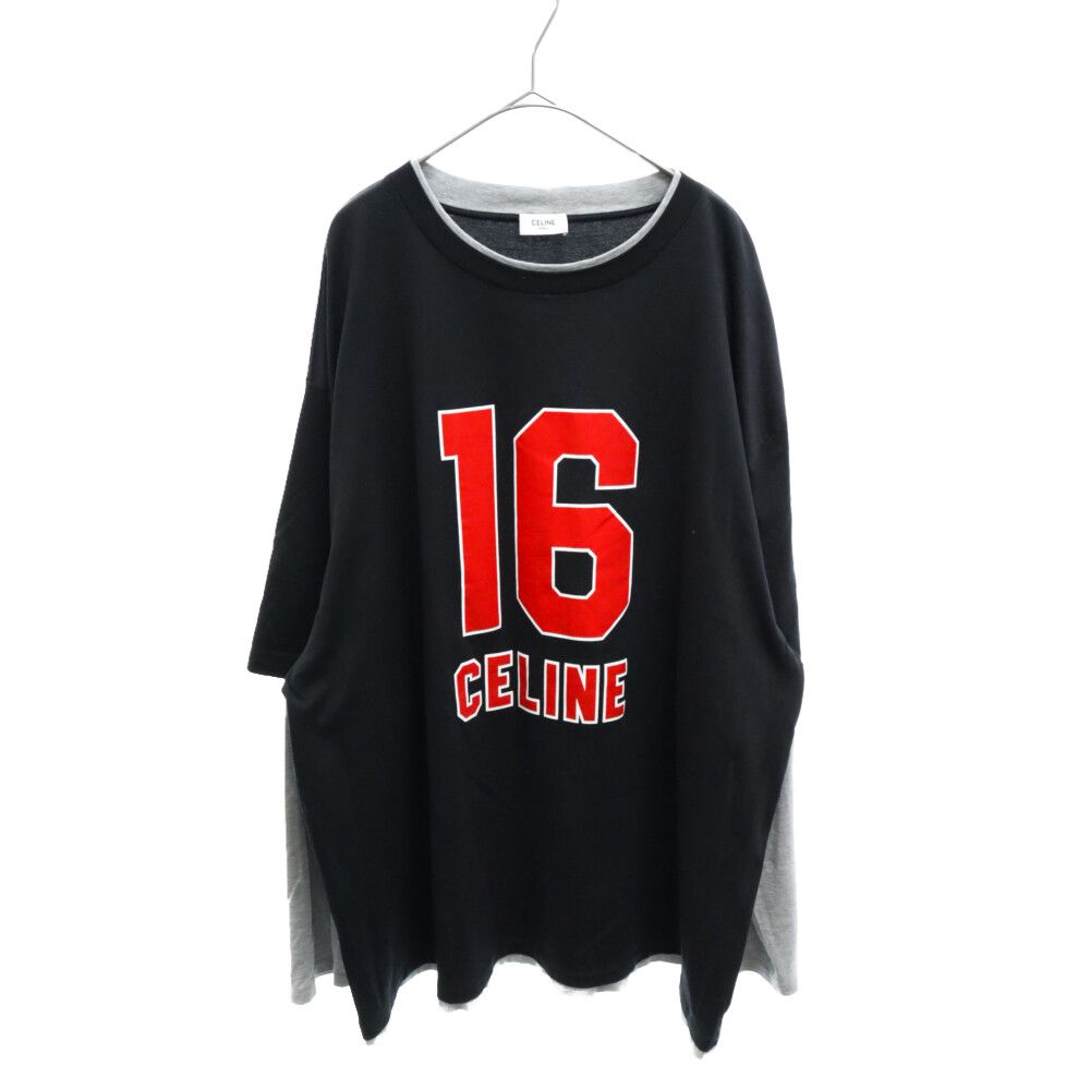 CELINE (セリーヌ) 23SS 16 Skater Tee in Cotton Jersey 16スケーター