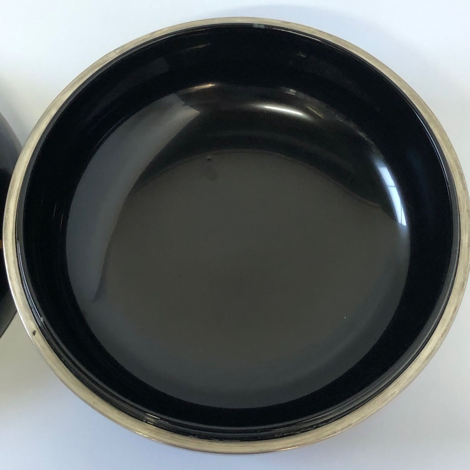 漆芸 漆器 菓子入 小物入れ 黒 菓子器 黒塗沈金 黒塗 お菓子入れ