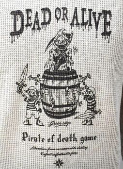 DEAD or ALIVEワッフルロンT「G120259」