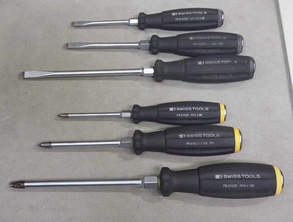 PB SWISS TOOLS 貫通ドライバー6本セット