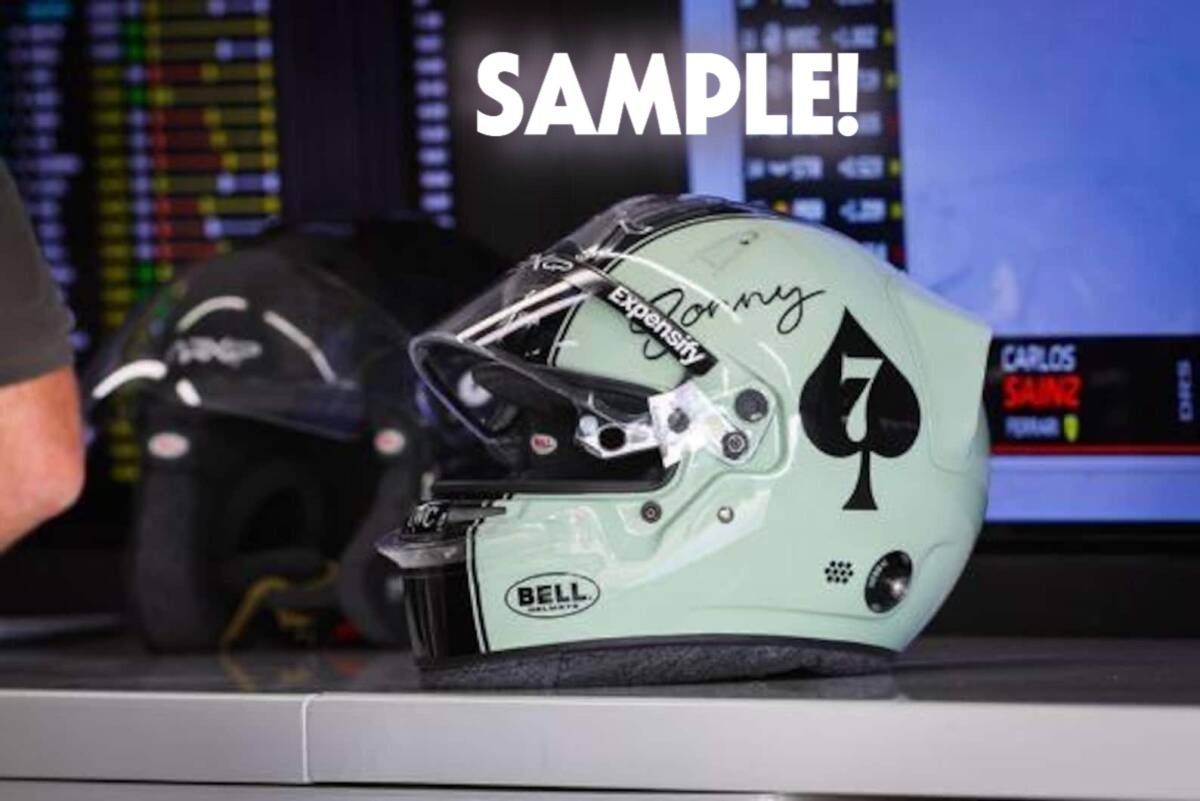 ブラッドピット F1 映画 2025 APXGP 実用レーシング カート ヘルメット サイズ各種 等身大サイズ レプリカ 発送予定日8月5日