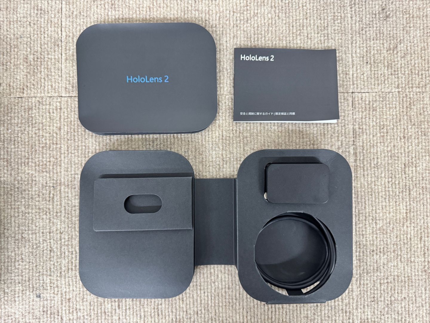 Windows10ハード　Microsoft Hololens単品[M6P-00009](状態：箱(内箱含む)・本体状態難) 美品】Microsoft HoloLens 2 NJX-00005 初期化済 動作確認済