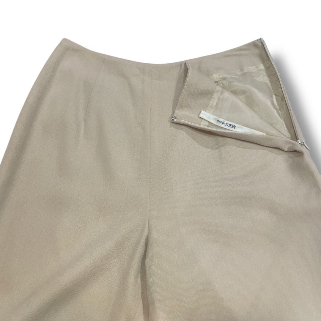 FOXEY フォクシー ベルトレスパンツ 13778-SW0120 クロップド