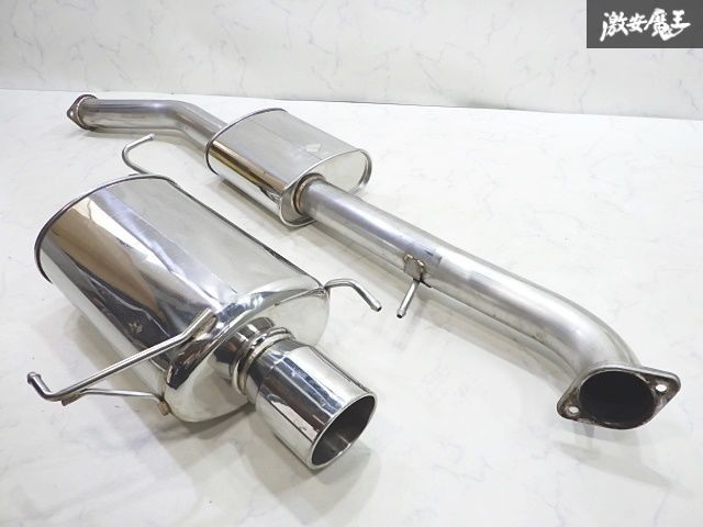 FGK 藤壺 フジツボ ER34 スカイライン 2ドア クーペ RB25DET ステンレス製 マフラー リアピース センターパイプ JASMA 98R00348 195-13069