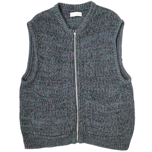 ENCOMING インカミング 24SS 日本製 KNITTED TWO POCKET VEST