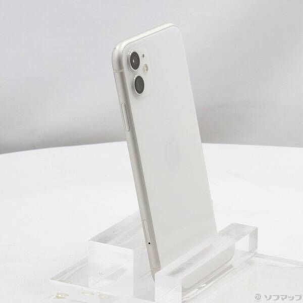 中古品〕 iPhone11 64GB ホワイト MHDC3J／A SIMフリー【247】 - メルカリ