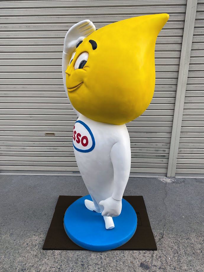 MICHELIN  EssO  フィギュア ESSO BOY エッソ君 等身大 フィギュア 横64cm×奥行き62cm×高さ