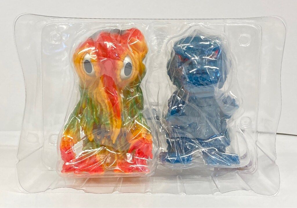 【限定】デフォリアル　ゴジラ対ヘドラ　ブルマァクカラーセット ゴジラ対ヘドラ」 ブルマァクカラーセット