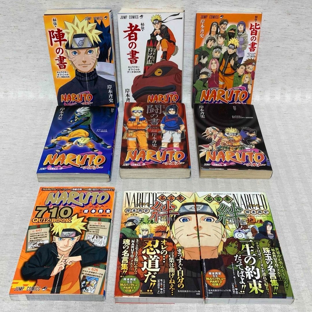 NARUTO ナルト　小説　新伝　烈伝　名言集　絆　岸本斉史　非売品・画集 NARUTO ナルト 小説 新伝 烈伝 名言集 絆 岸本斉史 非売品・画集