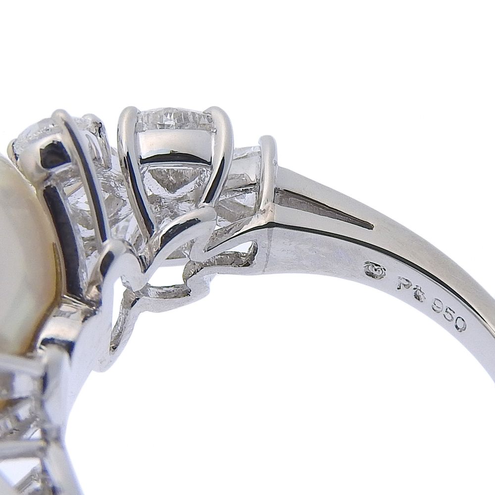 本物保証】 箱・鑑付 新品同様 ミキモト MIKIMOTO 10.9g リング