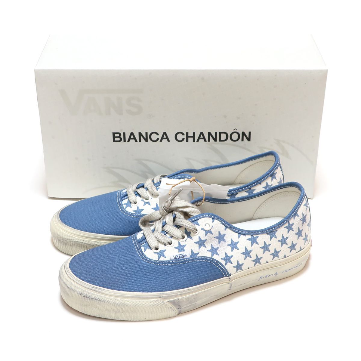 BIANCA CHANDON x VANS VAULT AUTHENTIC VLT LX STRESSED NAVY