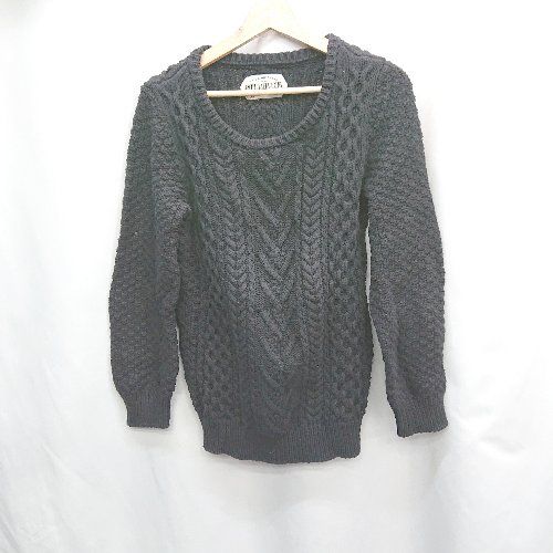 ◇ ⊇ SHINZONE シンゾーン 長袖 ケーブル編みニット サイズ ネイビー 