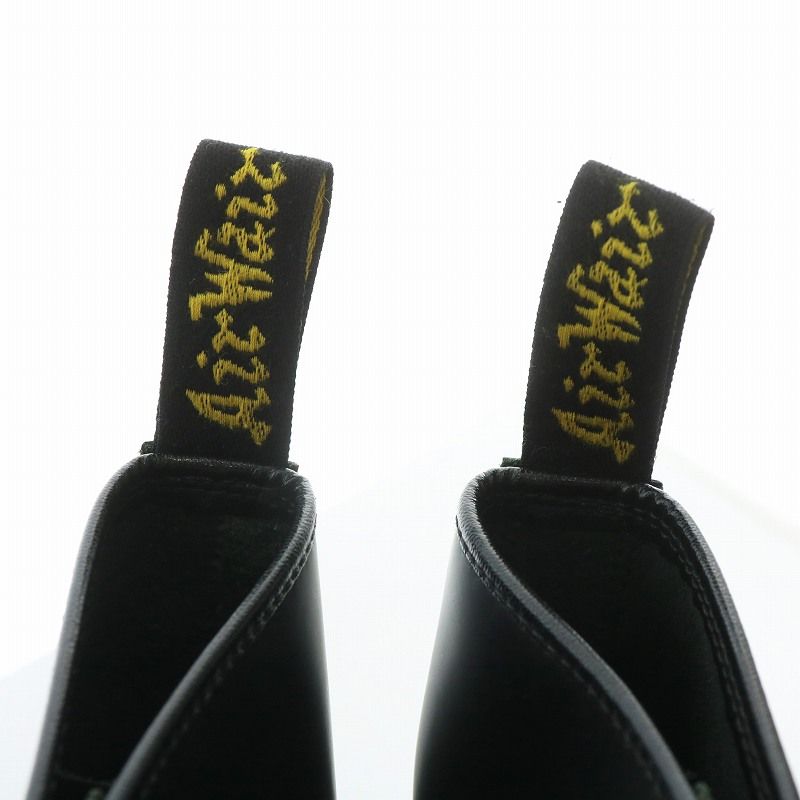 Dr. Martens マーチン ブラック 8ホール ブーツ 黒 レザー25cm Dr.Martens ドクターマーチン 8ホール レザー レースアップ