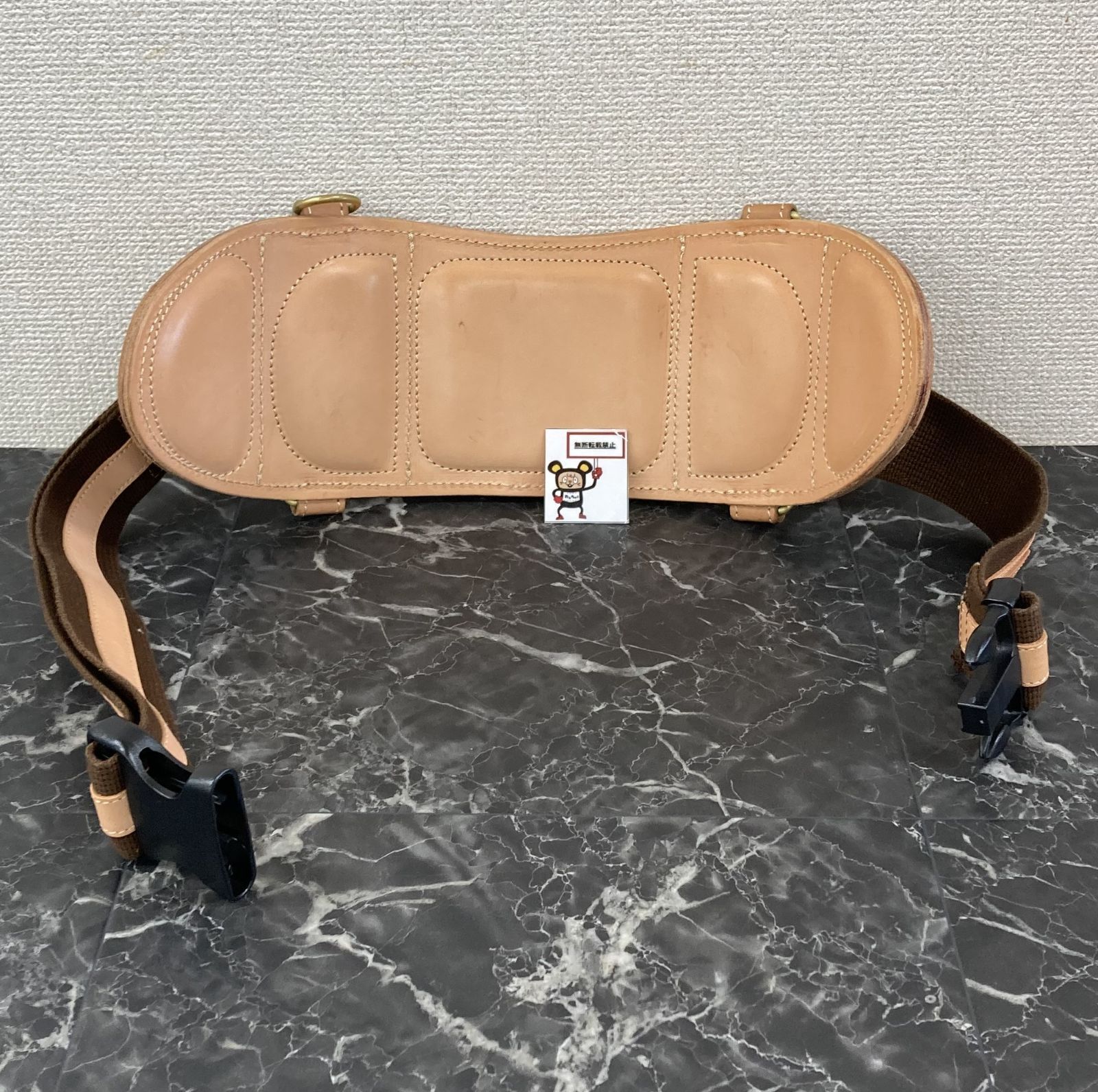 新品未使用 カスケット CASKET レザーバックセーバーベルト ペルフェット