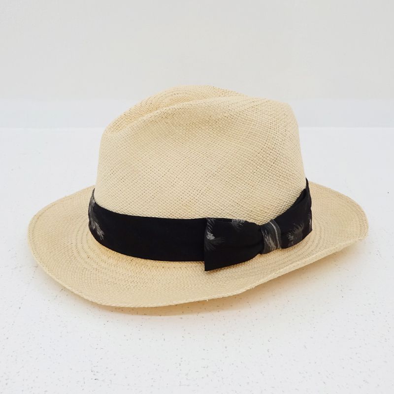 専用NEIGHBORHOOD ストローハット 中折ハット ネイバーフッド NEIGHBORHOOD STRAW HAT ネイバーフッド ストローハット M
