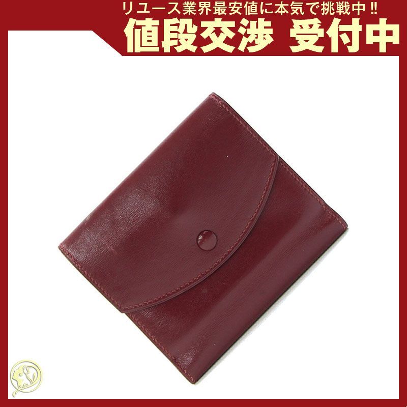 エルメス 三つ折り財布 ティル ボルドー ボックスカーフ - メルカリ