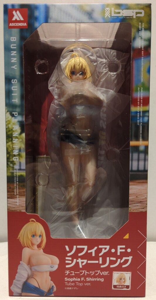 ASCENDIA 1|6スケール 高峰ナダレ ソフィア F シャーリング チューブトップver. 特典版