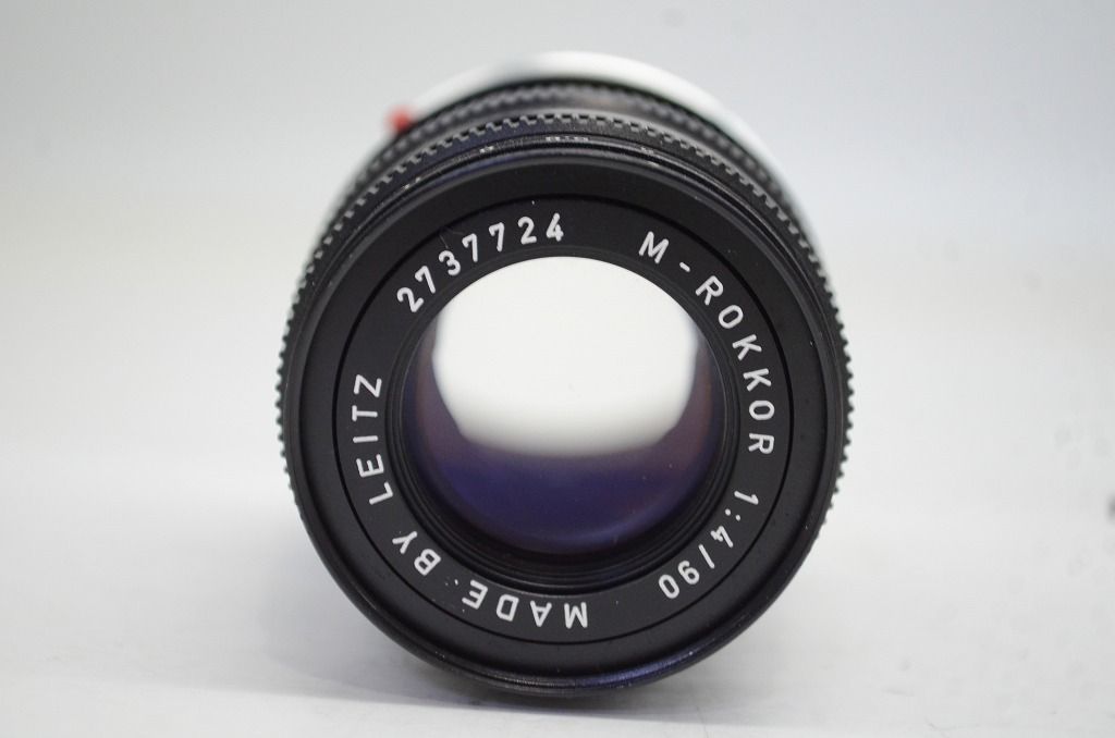 並品＞ MINOLTA M-ROKKOR 90mm F4｜ライカMマウント対応 MINOLTA