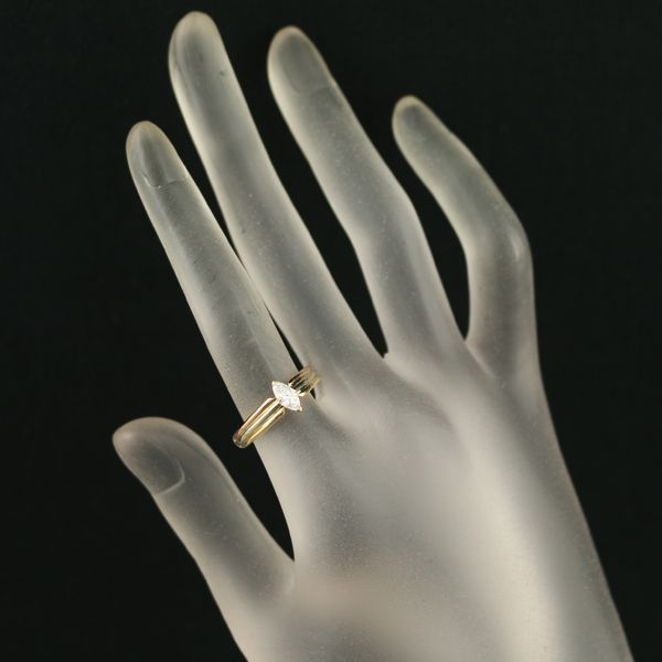 専用ページ　カルティエ　リング Cartier トリニティ リング 52 シルバー 750WG 1998年クリスマス