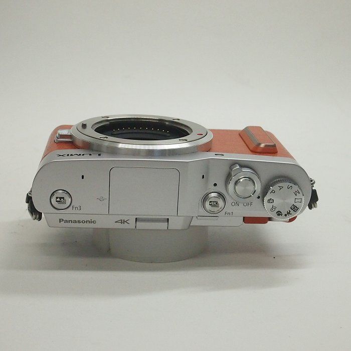中古】(パナソニック) Panasonic LUMIX DC-GF10 オレンジ ボディ