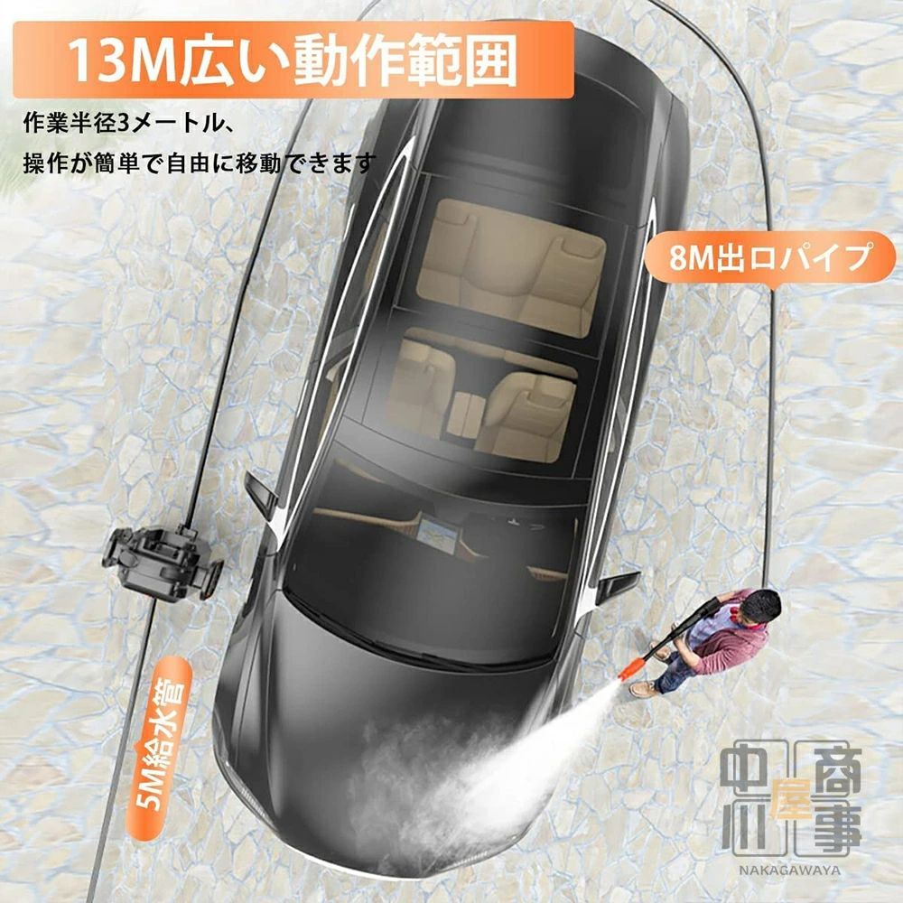 水圧 車掃除