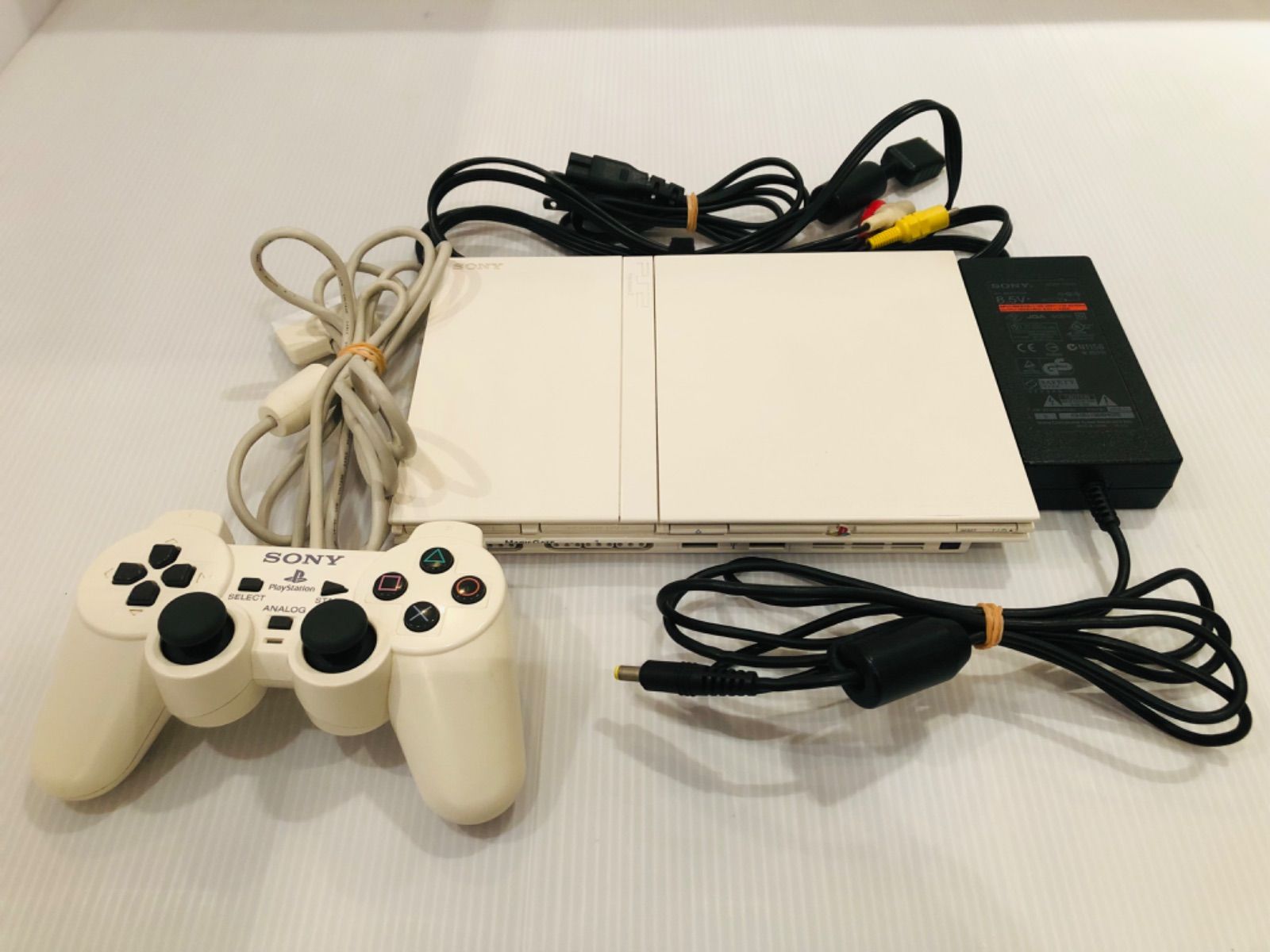 新品即決 SONY PlayStation2 SCPH-75000（カード、ソフト付き