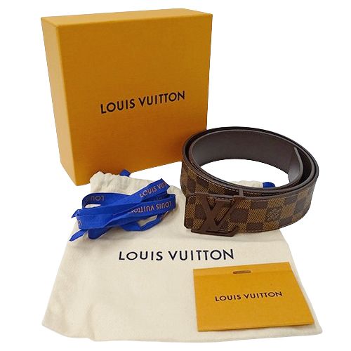 【美品箱付き】 ダミエ ベルト ルイ・ヴィトン LOUIS VUITTON ベルト ダミエ メンズ ブランド サン
