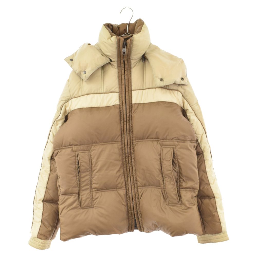 MONCLER (モンクレール) バイカラーダウンジャケット ブラウン 42346