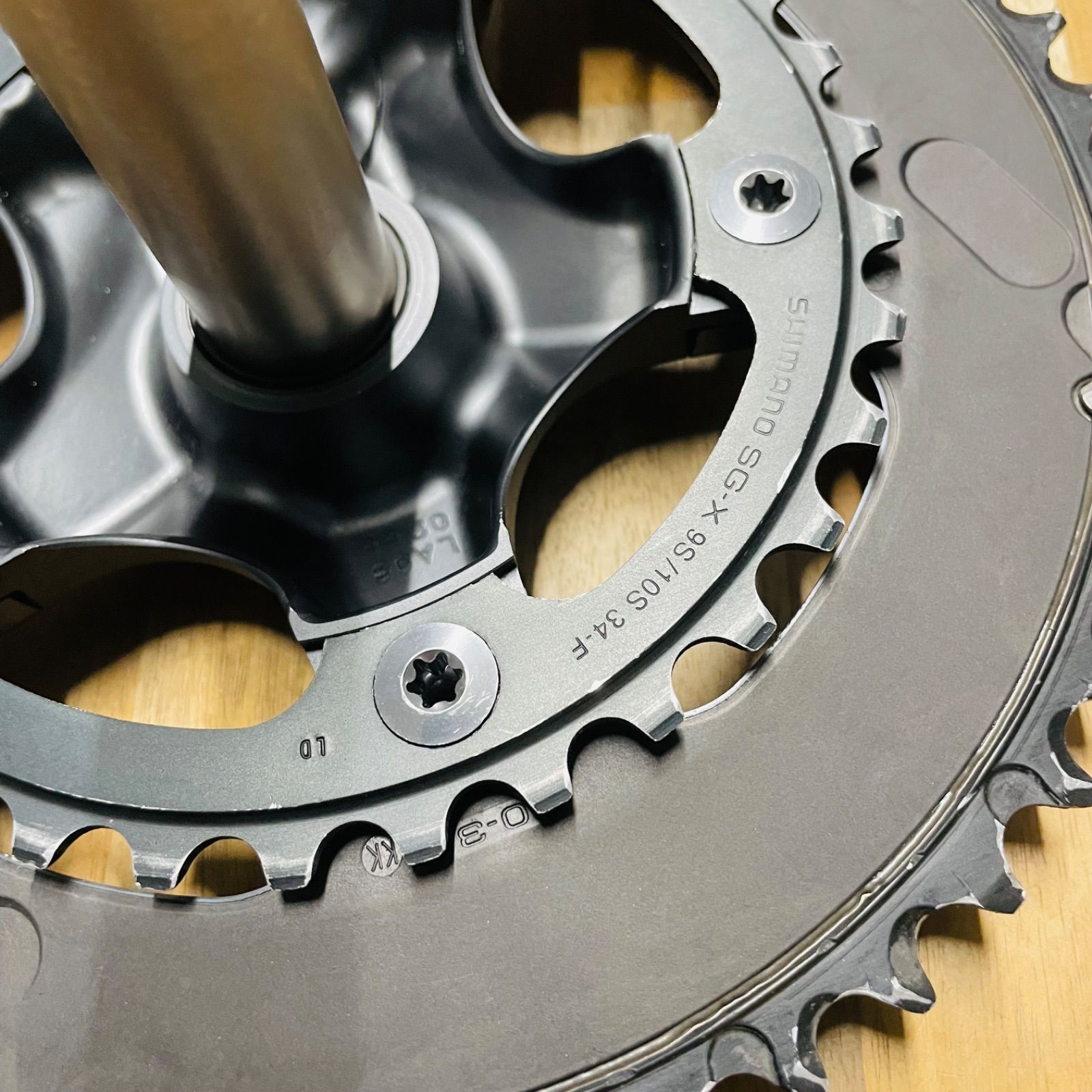 シマノ アルテグラ FC-6700 50-34T 2× 10s 170mm コンパクト クランク