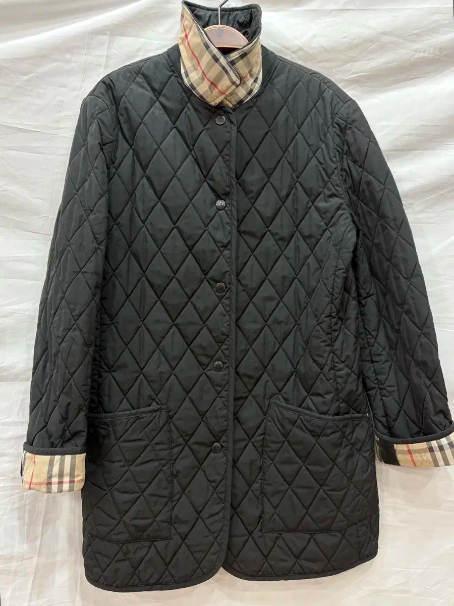 バーバリー ブラック キルティング ジャケット S 55サイズ