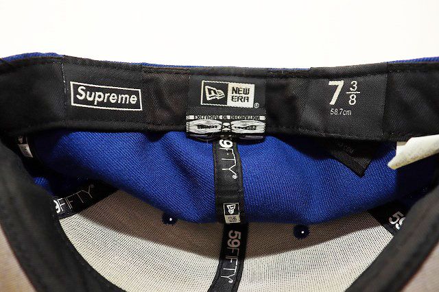 Supreme ボブルヘッド Blue シュプリーム SUPREME × NEW ERA 16SS METALLIC BOX LOGO BLUE 7