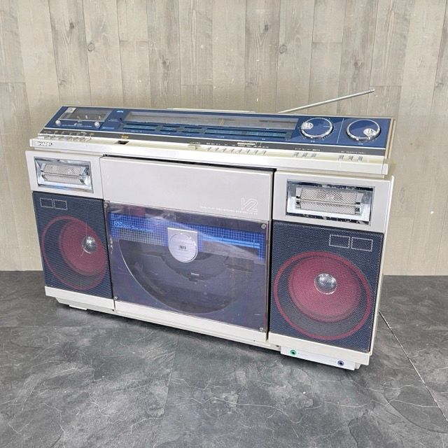 シャープ レコードプレーヤー付きラジカセ 【中古】SHARP VZ-V2