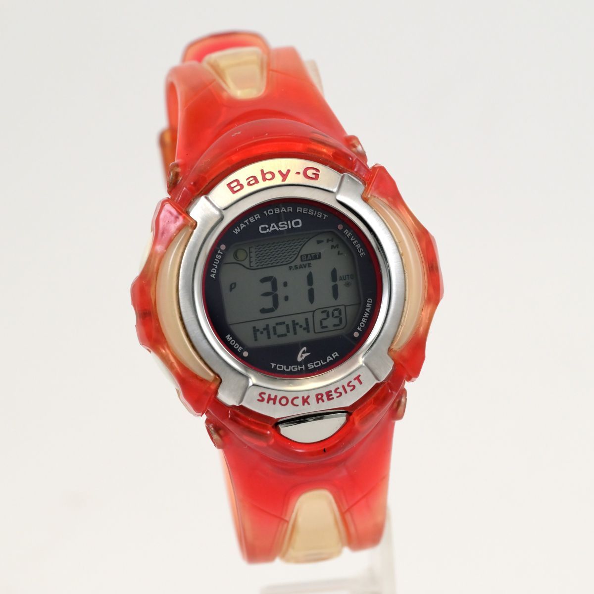 新品　CASIO G-SHOCK Baby-G レッド　ソーラー式 楽天市場】baby－g レッドの通販
