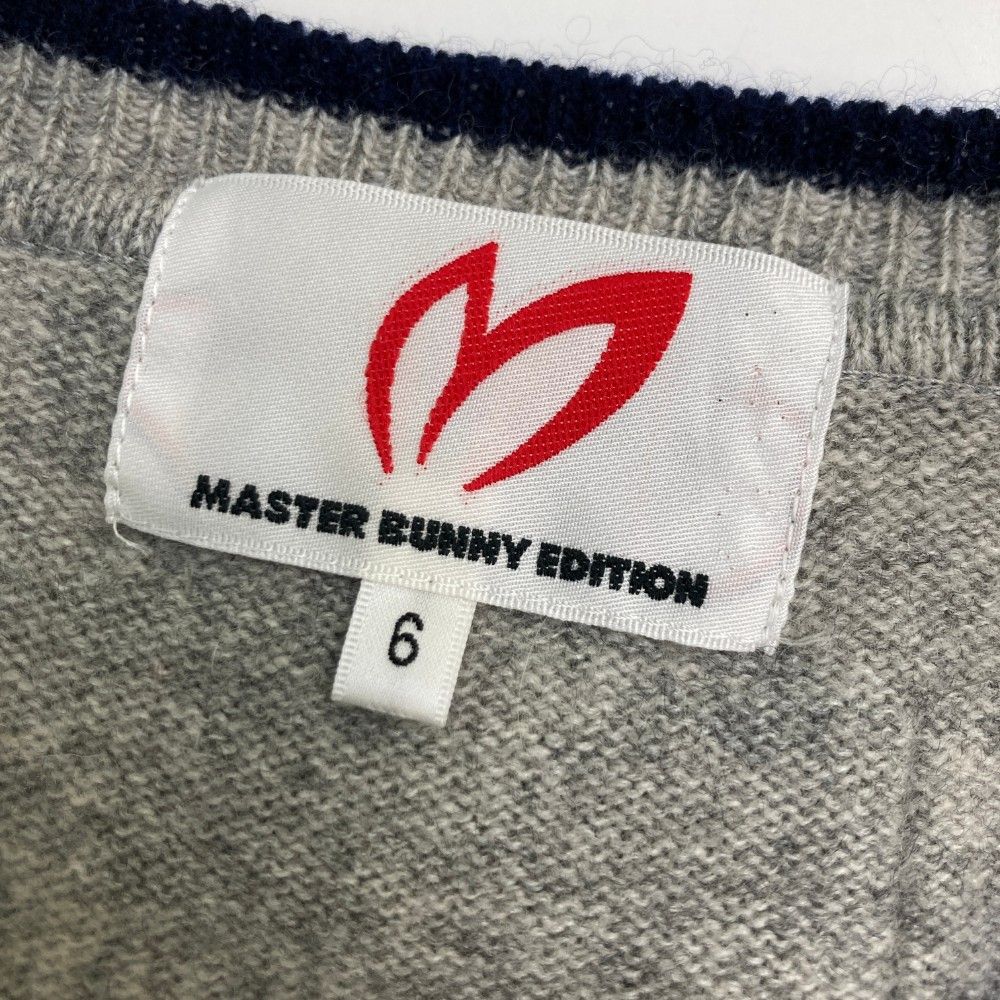 サイズ：6 MASTER BUNNY EDITION マスターバニーエディション Vネック