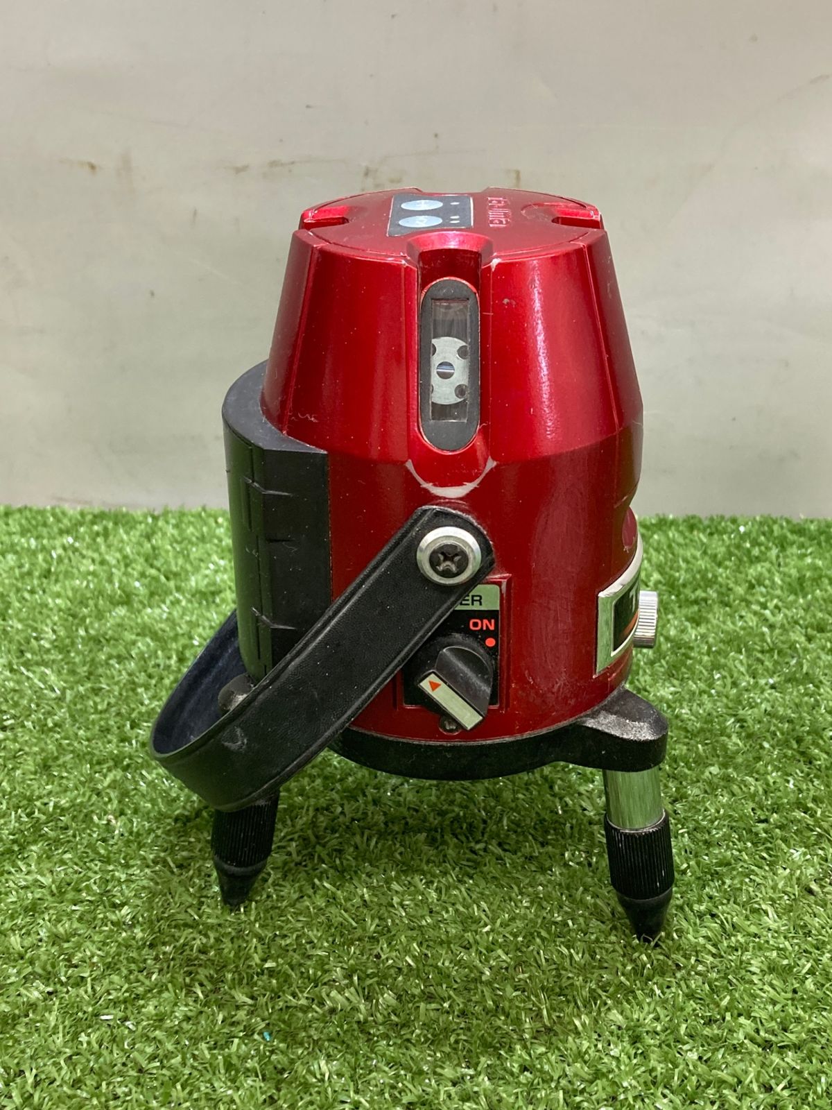 中古品】【0921】タジマ レーザー墨出し器 ゼロKJY 受光器・三脚セット