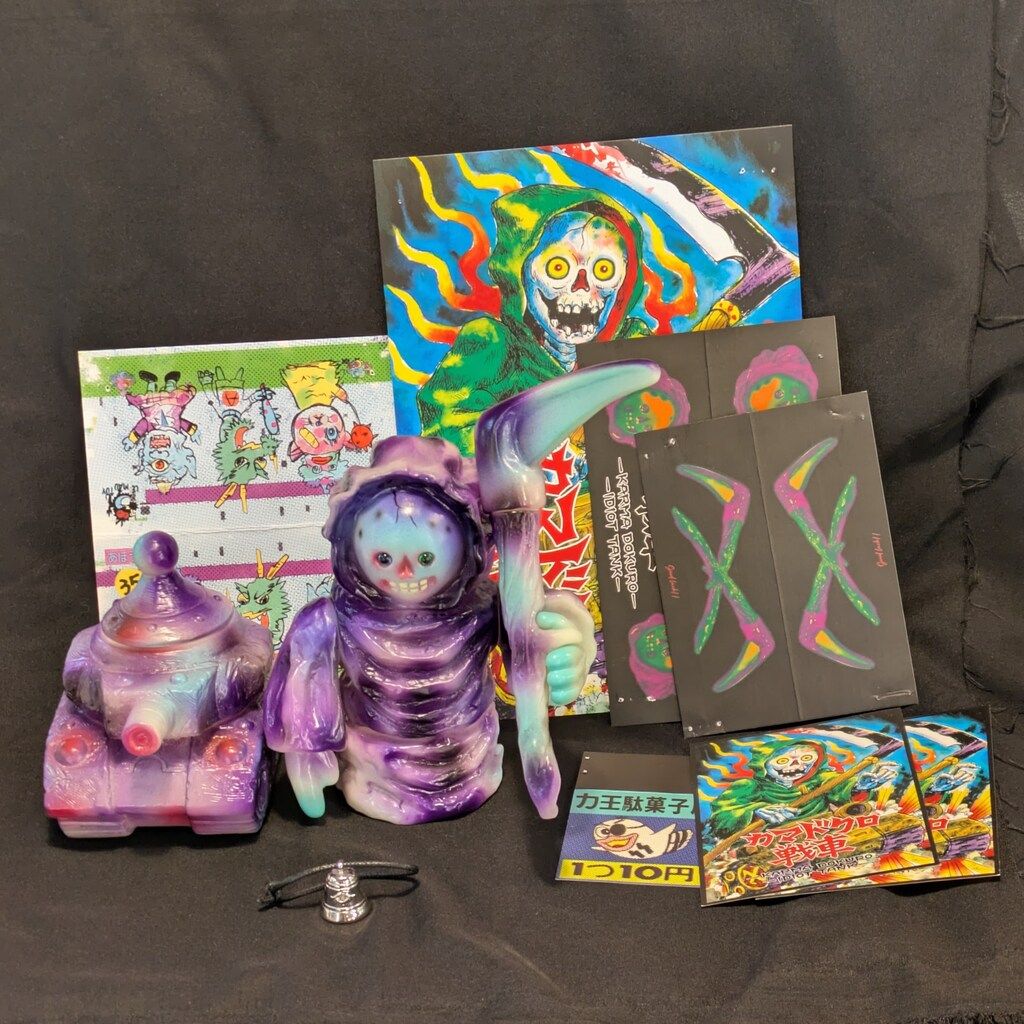 lemaotoy SYNAPSETOY カマドクロ戦車 KAMA DOKURO IDIOT TANK 蓄光成型