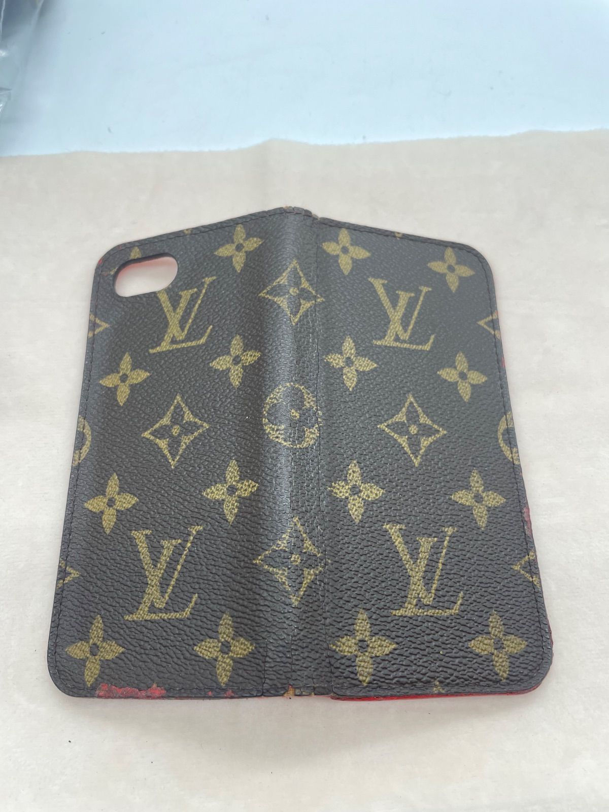ルイ・ヴィトン モノグラム フォリオ iPhoneケース スマホカバー