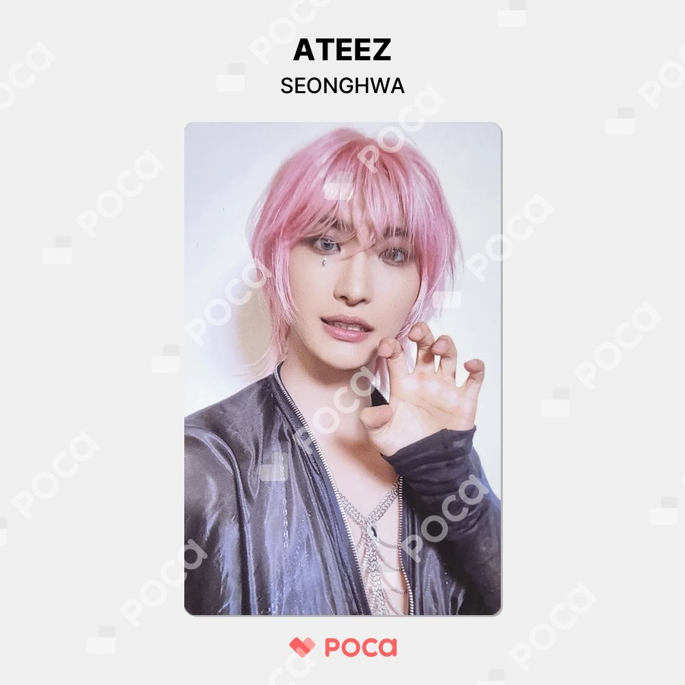ATEEZ ソンファ hug ver. トレカ ATEEZ ソンファ US限定ランダム封入特典 cheeks verトレカ