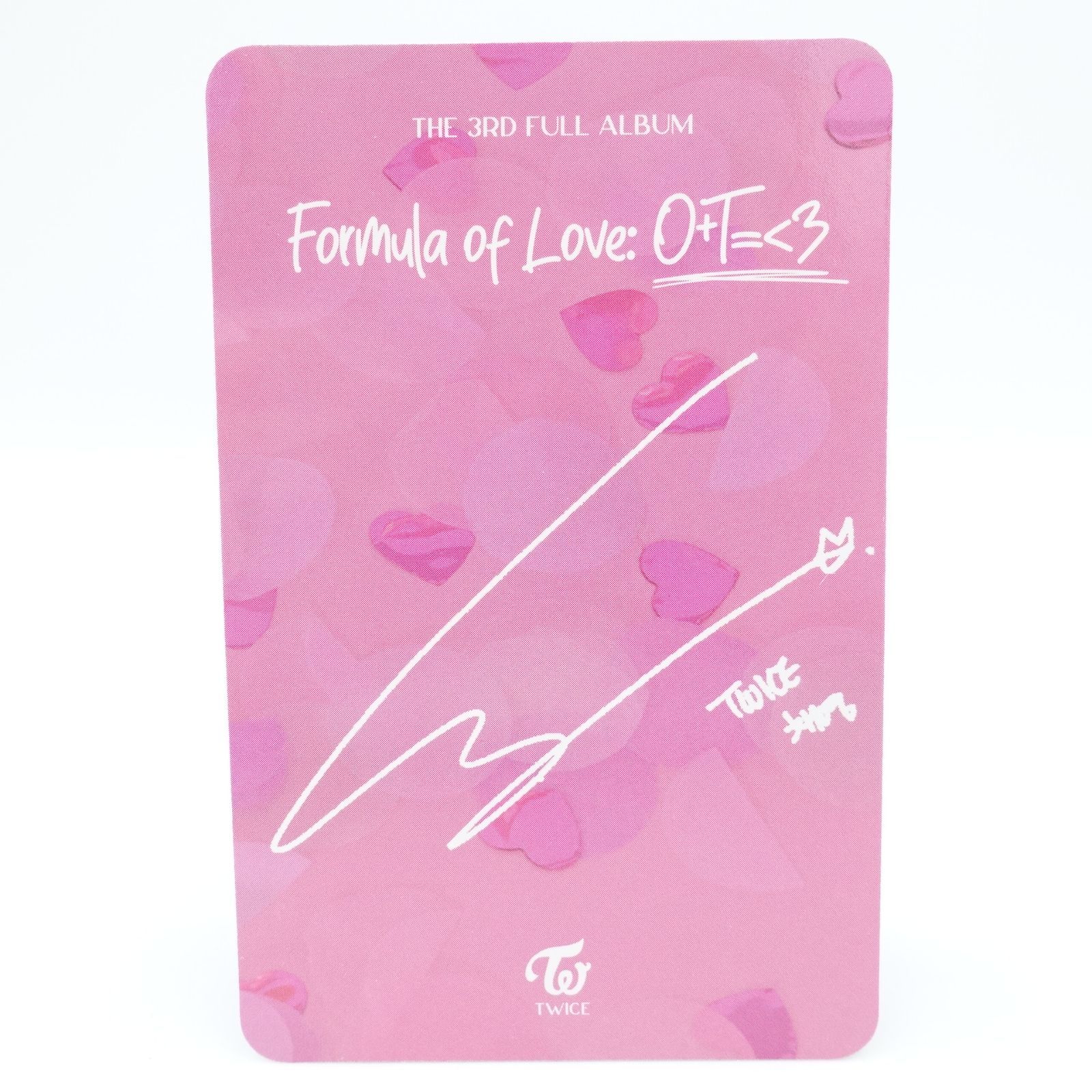 TWICE チェヨン CHAEYOUNG Formula of Love:O+T=<3 トレカ カード