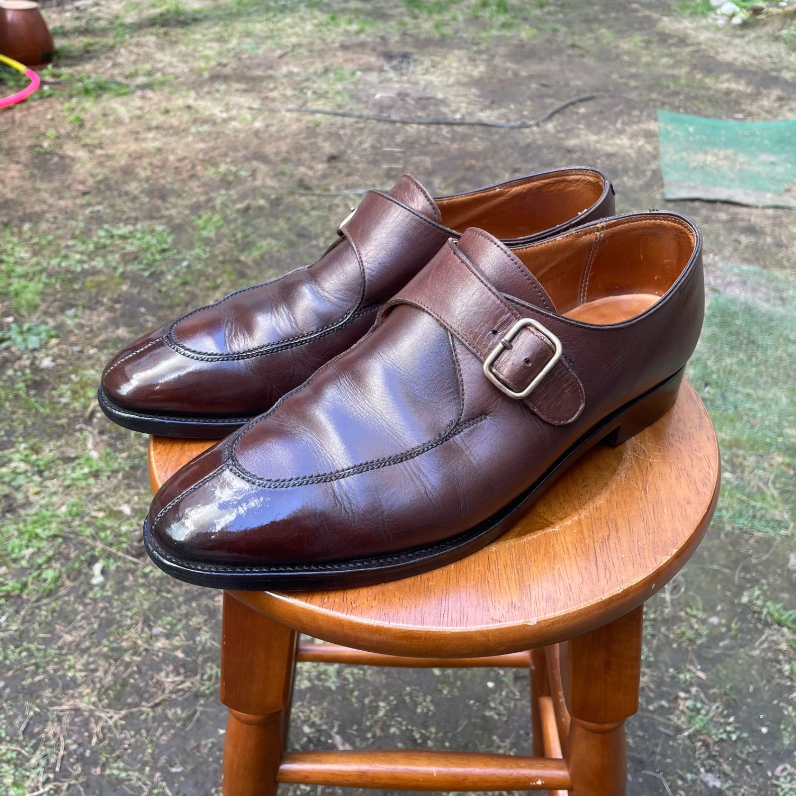 JOHNLOBB ジョンロブ OSNER オスナー シングルモンク UK7.5 - メルカリ