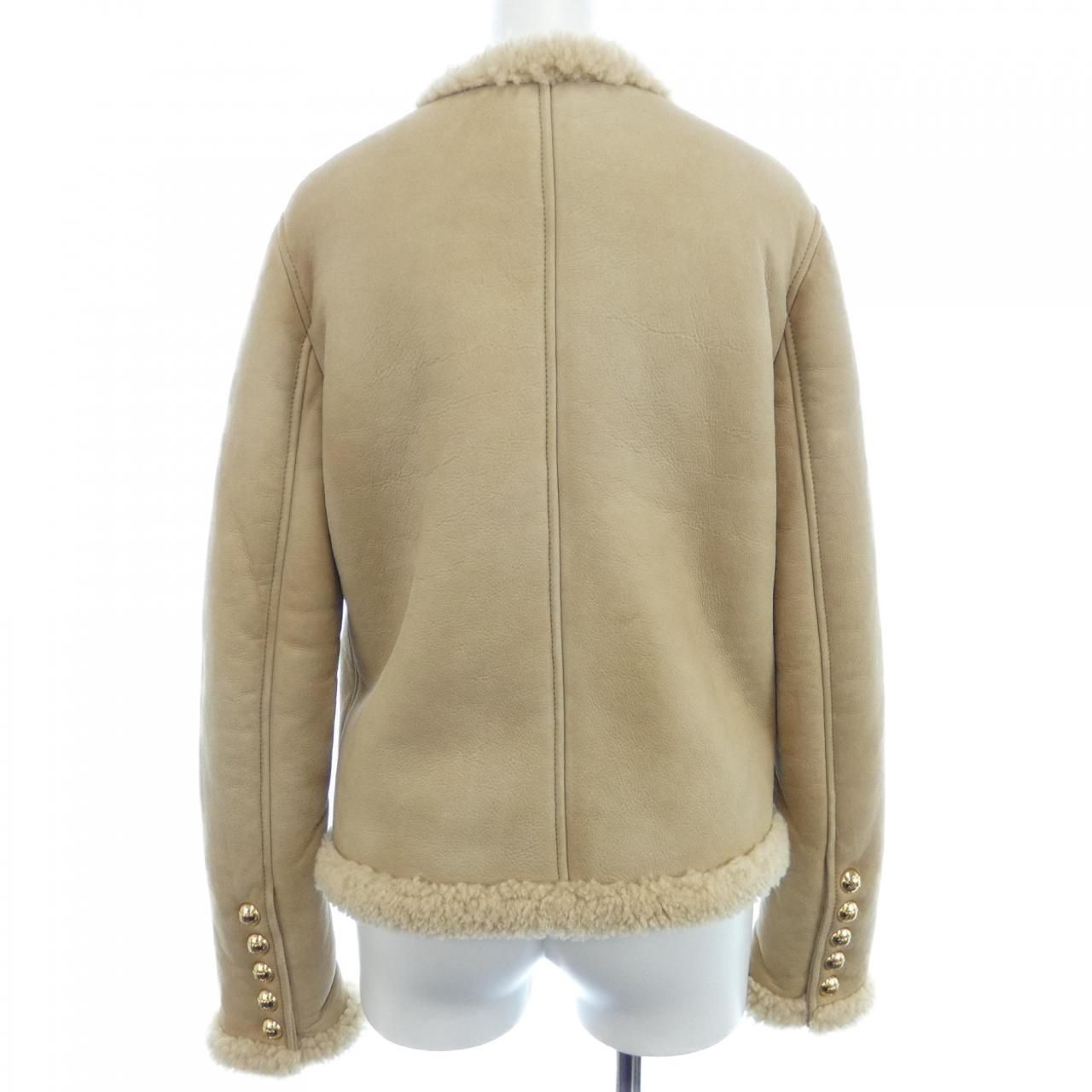 セリーヌ CELINE トリオンフ TRIOMPHE 2F457274T ムートンジャケット