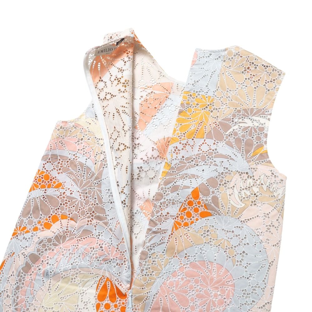 EMILIO PUCCI エミリオプッチ プッチ柄 ノースリーブ カットソー EMILIO PUCCI（タンクトップ）のフリマアイテム一覧