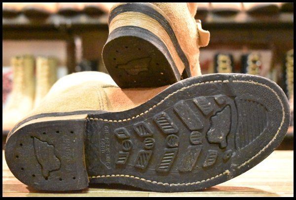 レッドウィング エンジニア PT91 8D スエード ラフアウト REDWING レッドウィングpt91 8268 8.5D スエードエンジニア