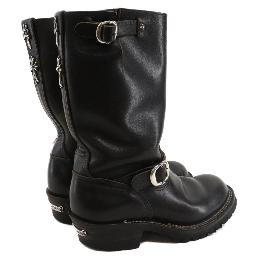 正規品　CHROME HEARTS × Wesco　カスタム ボス 8E　ブーツ クロムハーツカスタムボスブーツ8E